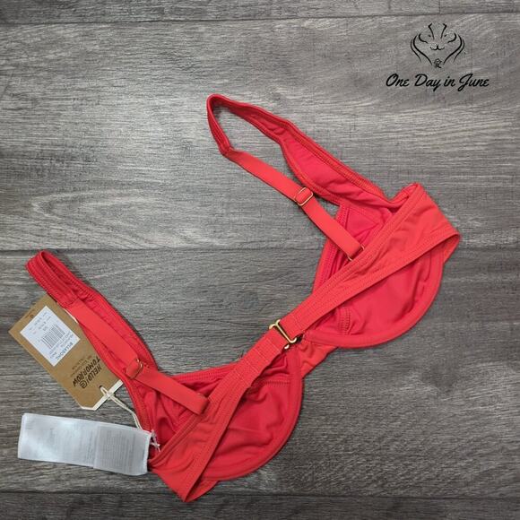 Billabong Lined Up Tyler Underwire Bikini Top Size S - Picture 5 of 5
